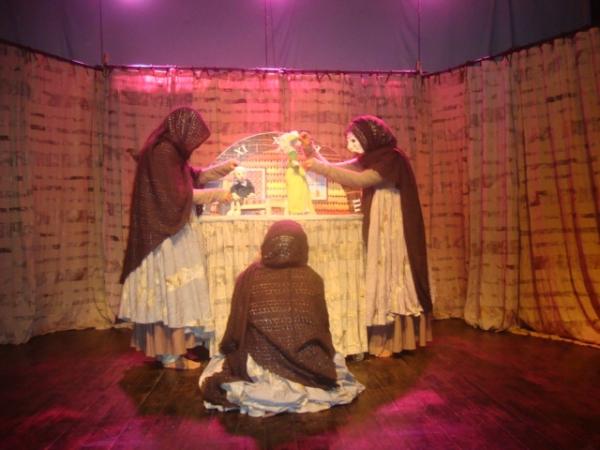 Projeto Palco Giratório apresenta espetáculo em Floriano.(Imagem:FlorianoNews)