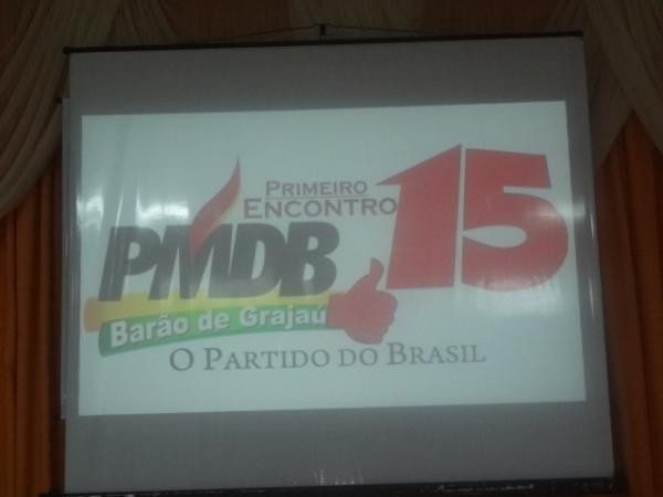 Encontro do PMDB em Barão de Grajaú. (Imagem:FlorianoNews)