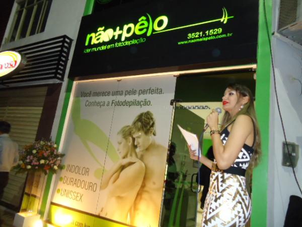 Inaugurada em Floriano clínica Não+Pêlo, líder mundial em Fotodepilação.(Imagem:FlorianoNews)