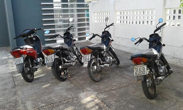 Operação da PM apreende quatro motos irregulares em Floriano.(Imagem:Temístocles Filho/jc24horas)