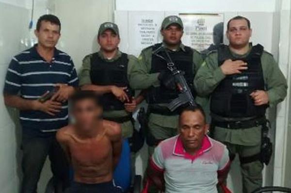 PM captura suspeitos de assalto a caminhonete em São João do Piauí.(Imagem:Cidadeverde.com)