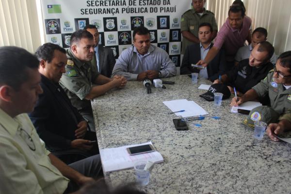Secretaria de Segurança anuncia reforço no concurso da PM-PI.(Imagem:Catarina Costa/G1 PI)