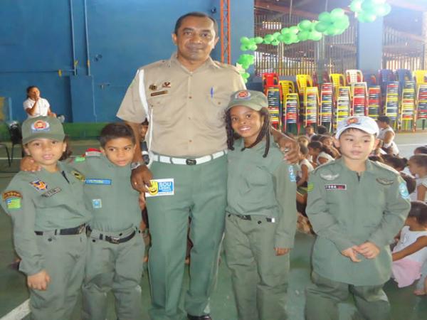 Escola Pequeno Príncipe realizou ações educativas em comemoração à Semana Nacional de Trânsito.(Imagem:EPP)