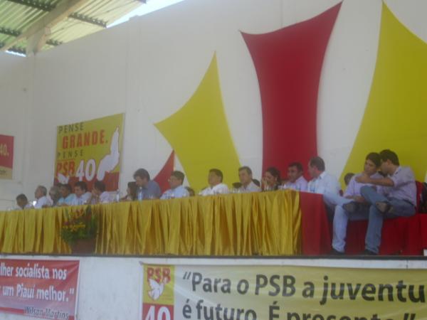 PSB está realizando em Floriano encontro regional com partidos de oposição.(Imagem:FlorianoNews)