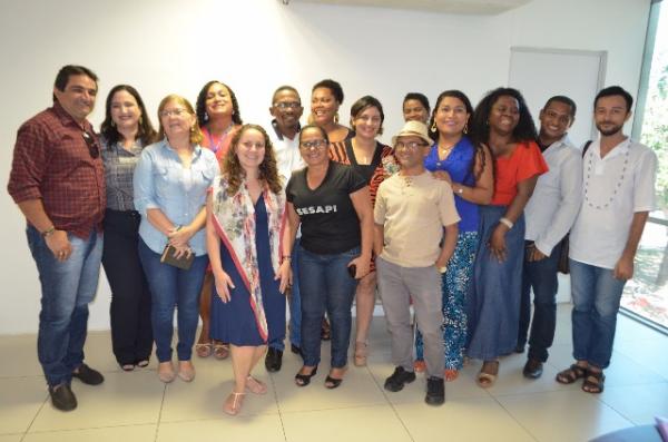 Equipe da Saúde recebe pesquisadora da Fiocruz.(Imagem:Sesapi)