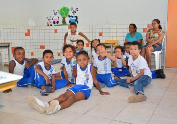 Alunos da Escola Naila Bucar participam de atividades sobre focos de queimadas e incêndios(Imagem:Secom)