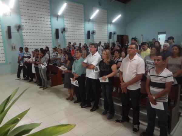 Celebrada missa pelo 1º mês de falecimento do Frei Antonio Curcio.(Imagem:FlorianoNews)