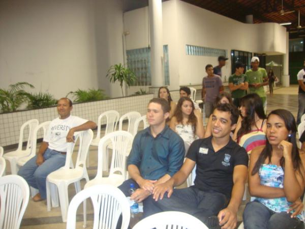 Lançamento do Selo da Escola. (Imagem:FlorianoNews)