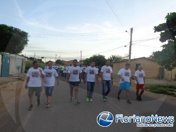 Realizada há 30 anos, Caminhada dos Homens aconteceu nesta Sexta-feira Santa.(Imagem:FlorianoNews)