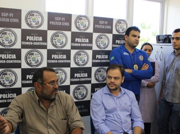 Equipe do IML de Teresina faz mutirão para identificar corpos retidos.(Imagem:Beto Marques/G1)