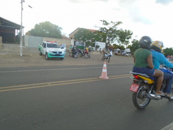 Blitz na Ponte sobre o Rio Parnaíba(Imagem:FlorianoNews)