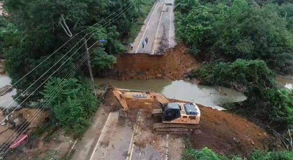 Superintendente do DNIT confirma que BR-343 ficará interditada por 15 dias.(Imagem:Cidadeverde.com)