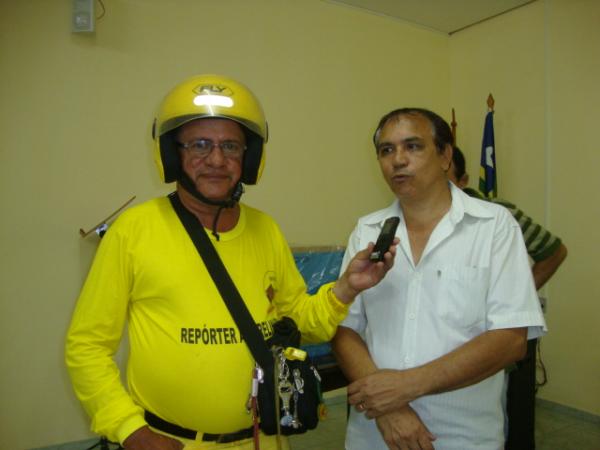 Entrevista com Antônio de Sousa sobre a assembléia geral no Sindicato dos Trabalhadores no Comércio de Floriano(Imagem:redação)