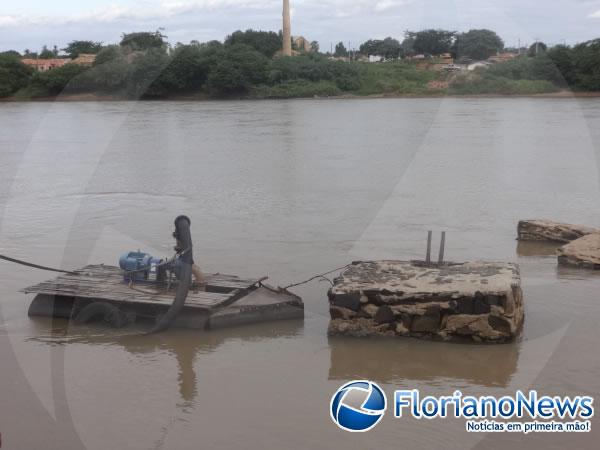 Realizada substituição de bomba de sucção por equipamento de maior vazão em Barão de Grajaú.(Imagem:FlorianoNews)