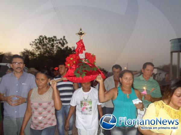 Festejo de Bom Jesus da Lapa no Tabuleiro do Mato encerrado com Procissão e Missa.(Imagem:FlorianoNews)