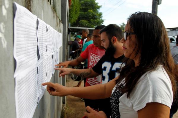 Lista de candidatos convocados.(Imagem:Reprodução / Agência Pará)