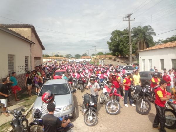 Realizado em Barão de Grajaú o I Rally das Charmosas. (Imagem:FlorianoNews)