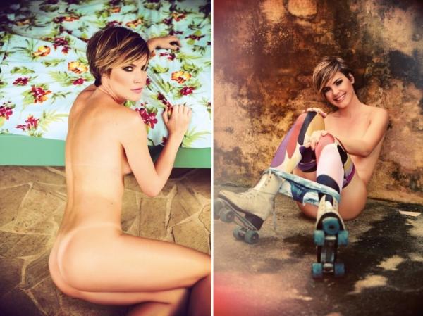 Fotos da ex-BBB Diana foram feitas numa mansão num condomínio de luxo de São Paulo.(Imagem:Divulgação)