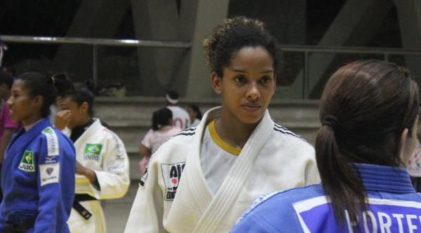 Hayssa Ewellin é a única judoca na delegação.(Imagem: Emanuele Madeira)