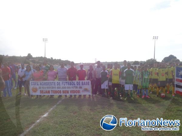 Realizada abertura da 22ª edição da Copa Nordeste de Futebol de Base em São João dos Patos.(Imagem:FlorianoNews)