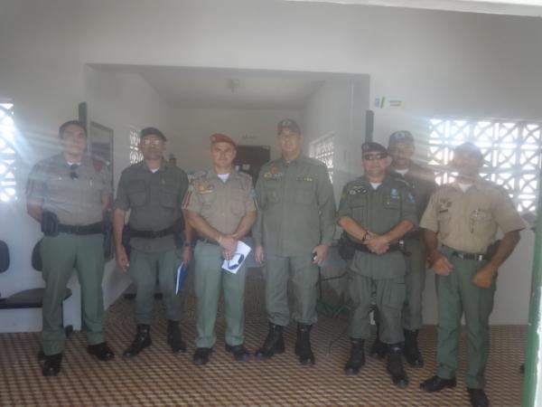 Comando da Polícia se reúne para elaborar o plano de segurança nas eleições.(Imagem:FlorianoNews)