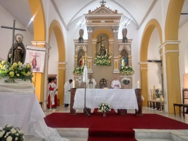 Missa celebra São Pedro de Alcântara e Dia do Piauí em Floriano.(Imagem:FlorianoNews)