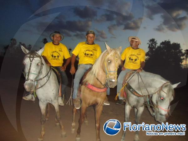 Realizada I Cavalgada dos Vaqueiros Encourados na localidade Rio Branco.(Imagem:FlorianoNews)