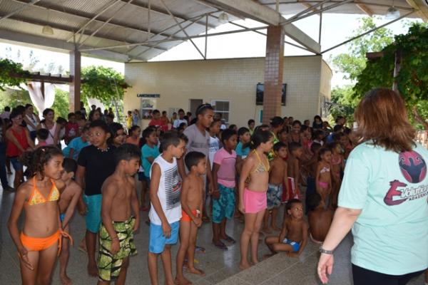 Secretaria de Educação promove dia de lazer para alunos do campo.(Imagem:Waldemir Miranda)