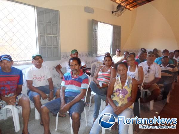 Ministério da Pesca realizou assembleia na Colônia de Pescadores de Floriano.(Imagem:FlorianoNews)