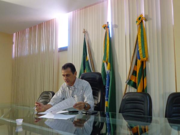 Prefeito Gilberto Júnior(Imagem:FlorianoNews)