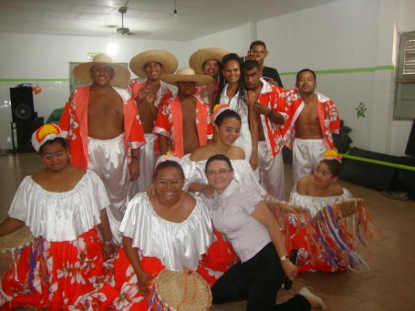 Grupo Cultural dos alunos da Apae(Imagem:redação)