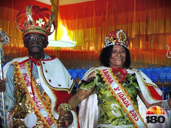 Concurso disputado elege os novos rei e rainha do carnaval de Teresina.(Imagem:180graus)