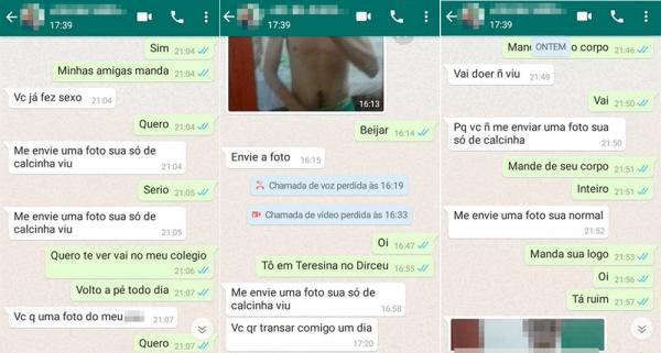 Homem mandava fotos íntimas para crianças do Piauí, disse a polícia(Imagem:Divulgação/Polícia Civil)