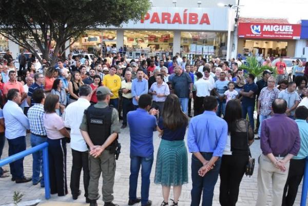 Reestruturação da Praça Coronel Borges.(Imagem:Secom)