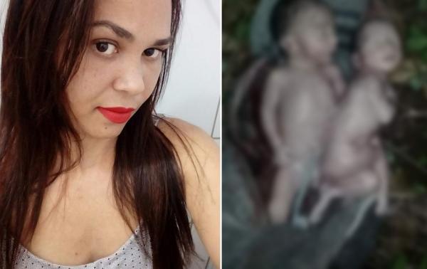 Mãe suspeita de matar dois filhos recém-nascidos é presa em Demerval Lobão.(Imagem:Canal 121)