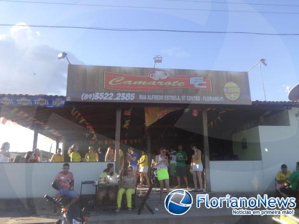 Torcidas de Floriano e Barão de Grajaú comemoraram vitória sofrida do Brasil contra o Chile. (Imagem:FlorianoNews)