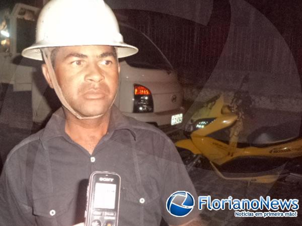Raimundo Filho, técnico de manuntenção.(Imagem:FlorianoNews)