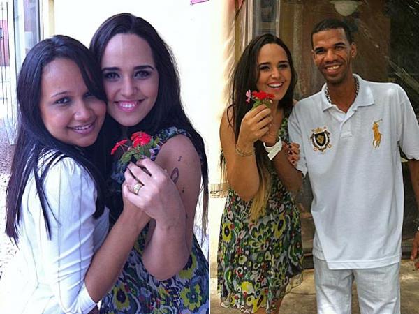 Os amigos Tania Ribeiro e Fagner Magalhaes foram os padrinhos(Imagem:Divulgação)