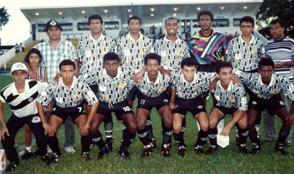 Jejum de títulos do Cori-Sabbá já dura quase 20 anos. A última conquista foi em 1995 com o time acima.(Imagem:Divulgação)