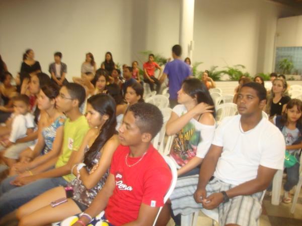 Lançamento do Selo da Escola. (Imagem:FlorianoNews)