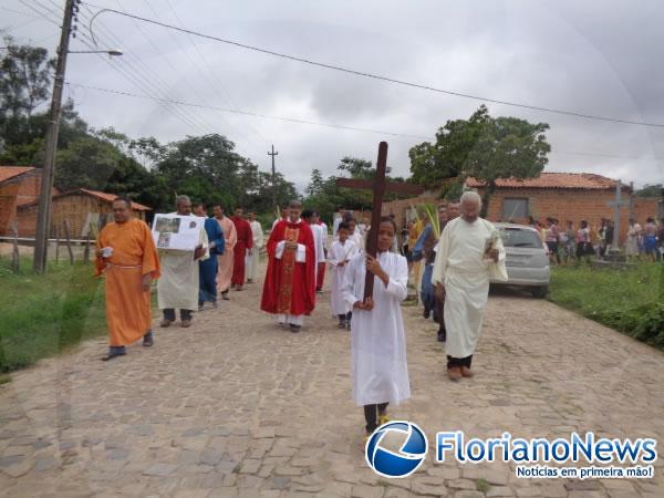 Domingo de Ramos é celebrado com missas e procissões em Floriano.(Imagem:FlorianoNews)