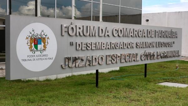 Fórum da Comarca de Parnaíba(Imagem:Kairo Amaral/TV Clube)