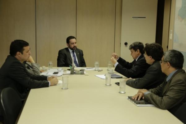No encontro, foi discutido o contrato de financiamento com o Banco Mundial no valor de U$ 320 milhões.(Imagem:CCom)