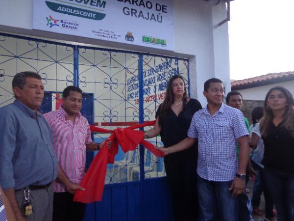 Sedes do PETI e do Pro Jovem são inauguradas em Barão de Grajaú.(Imagem:FlorianoNews)