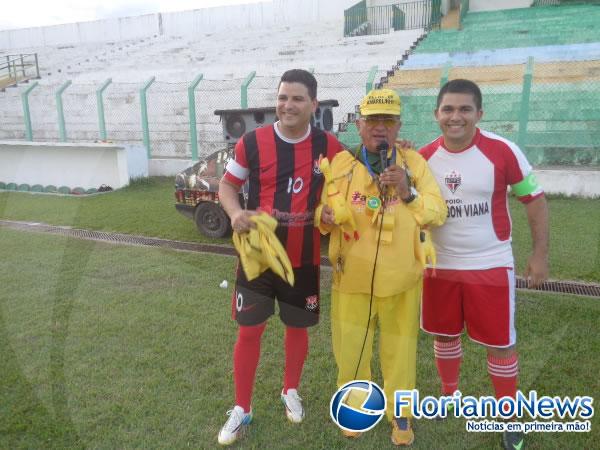 1º Jogo Beneficente de futebol é realizado no Estádio Tiberão.(Imagem:FlorianoNews)