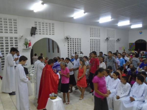 Celebração eucarística marca encerramento dos festejos de São Sebastião em Floriano.(Imagem:FlorianoNews)