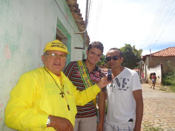 Isaque Barreto e o coordenador Carlos Vilarinho(Imagem:FlorianoNews)