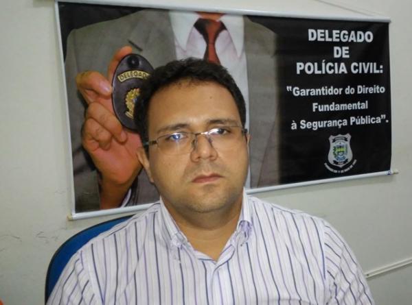 Delegado Valter Júnior.(Imagem:Agente 190/jc24horas)