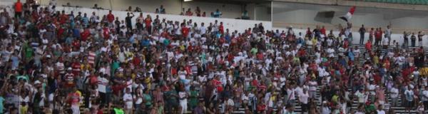 Torcida marca presença para assistir empate em 1 a 1 entre River-PI e Remo-PA.(Imagem:Daniel Cunha)