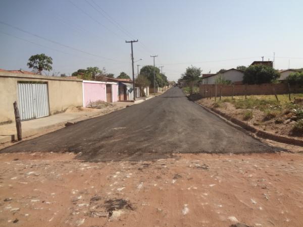 Obras de pavimentação na Av. Santos Dumont estão em andamento.(Imagem:FlorianoNews)